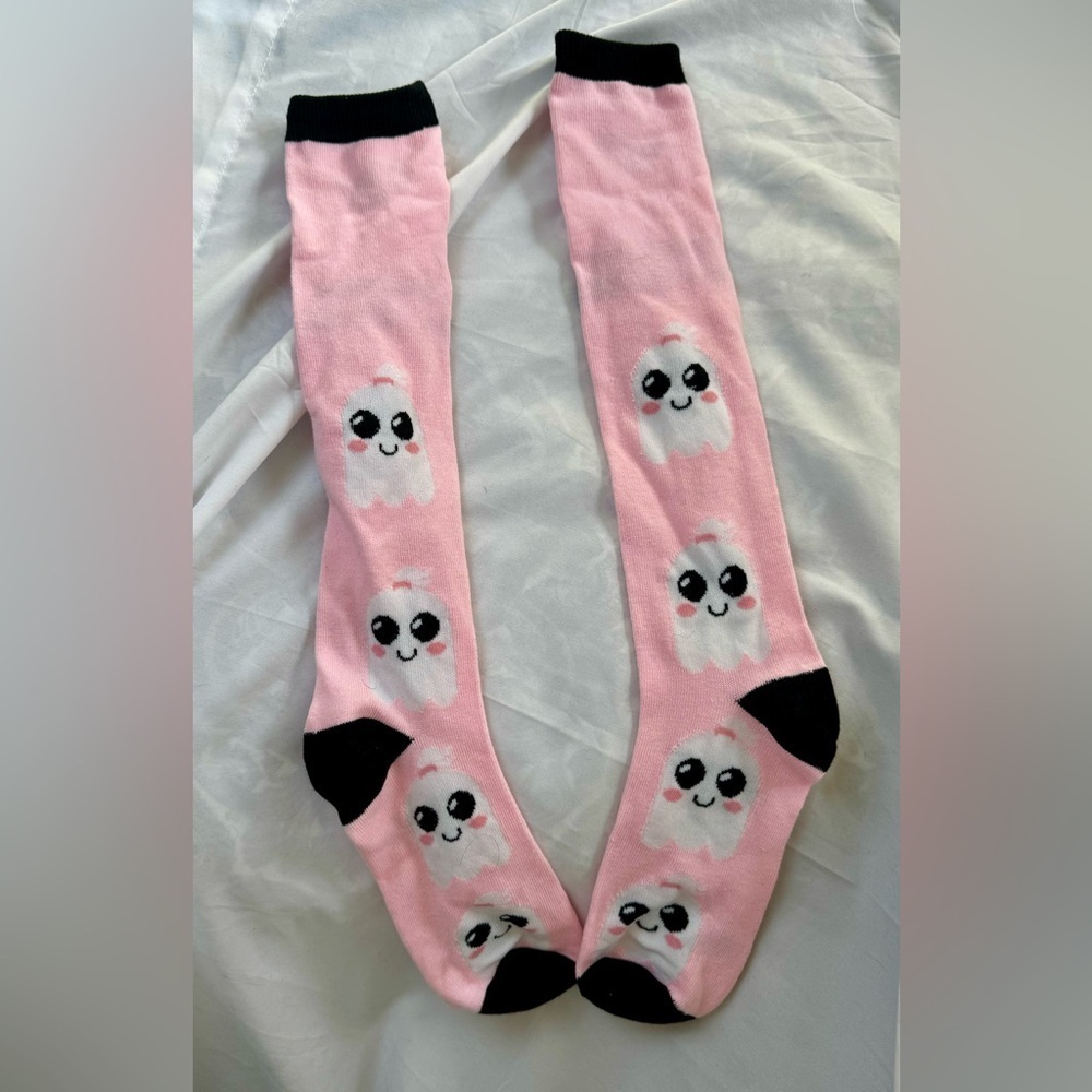 Halloween Novelty Knee Length Socks - 3 Pair - Picture 12 of 14